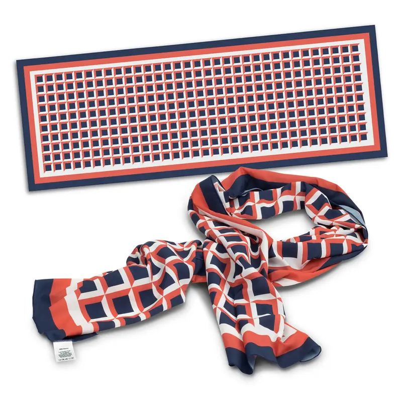 Berlin Scarf – Scarves – available in white colour