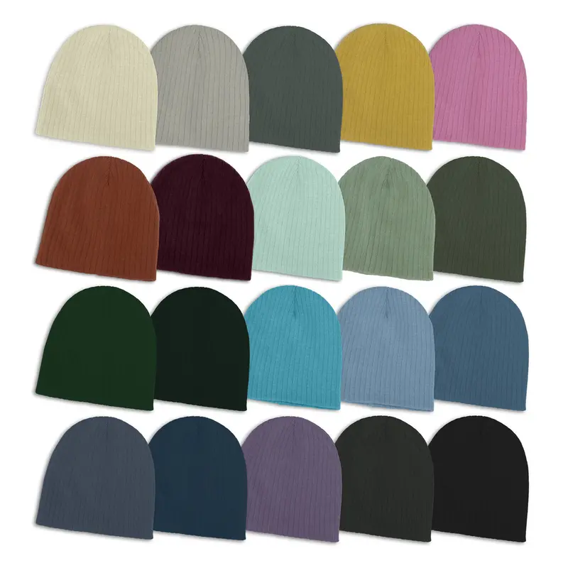 Nebraska Cable Knit Beanie – Beanies – available in beige, black, blue, green colours and 5 more