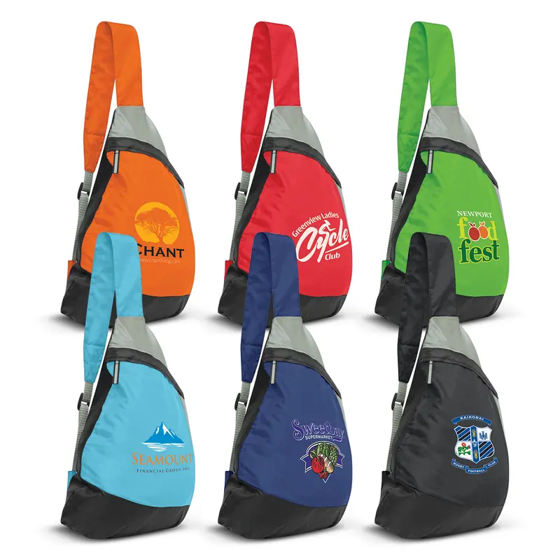 Varsity Slinger Bag – Backpacks – available in black, blue, green, orange colours and 1 more