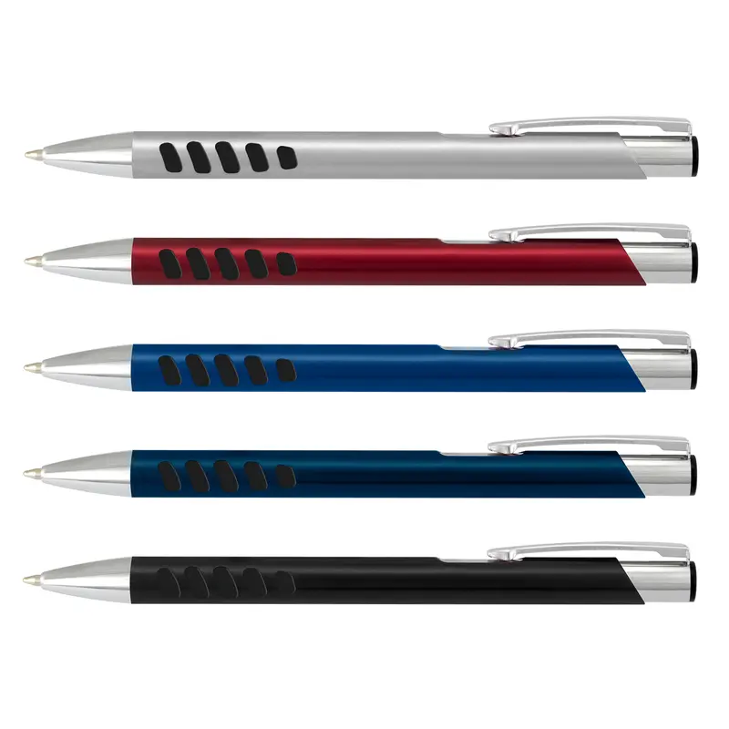 Panama Grip Pen – Metal Pens – available in black, blue, red, silver colours
