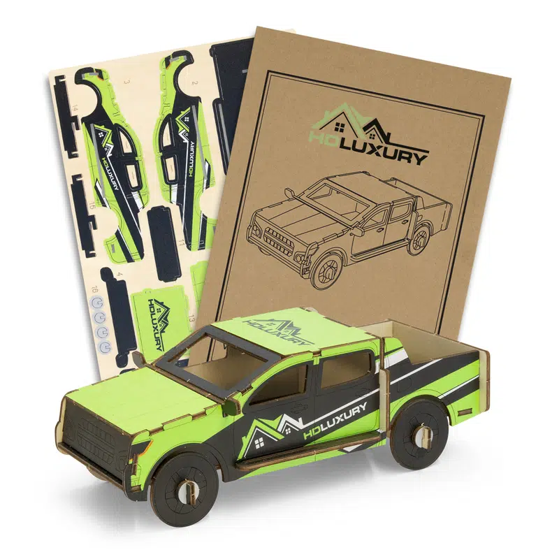 BRANDCRAFT UTE Wooden Model – Games – available in beige colour