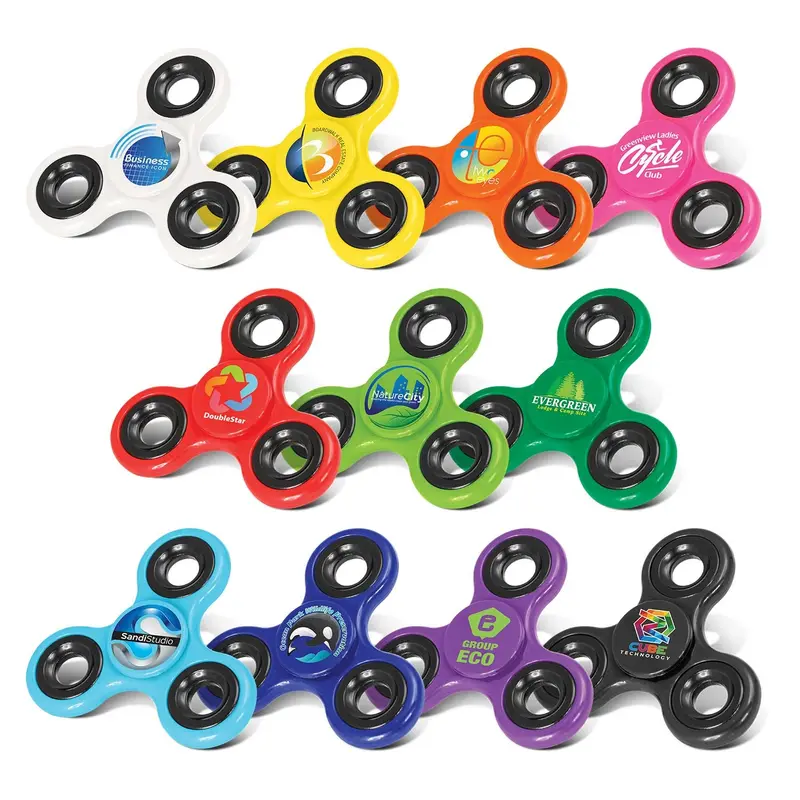 Fidget Spinner – Novelty Items – available in black, blue, green, orange colours and 5 more