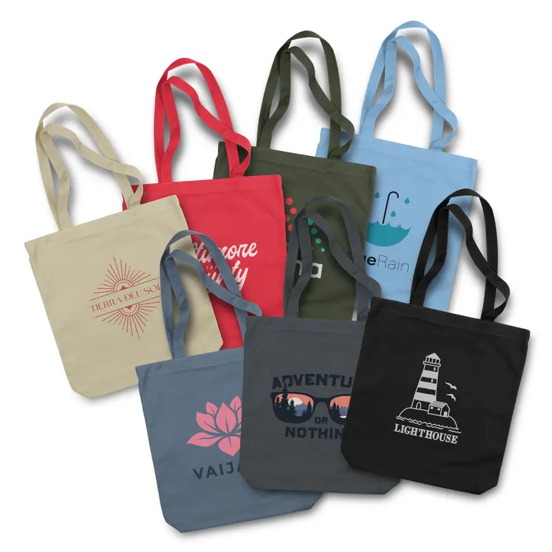 California Canvas Tote Bag – Tote Bags – available in beige, black, blue, green colours and 1 more