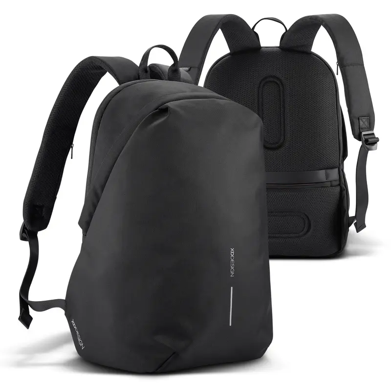 Bobby Soft Backpack – Backpacks – available in black colour