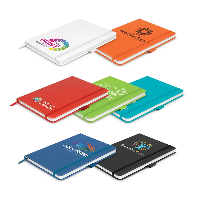Kingston Notebook – Notebooks – available in black, blue, green, orange colours and 2 more