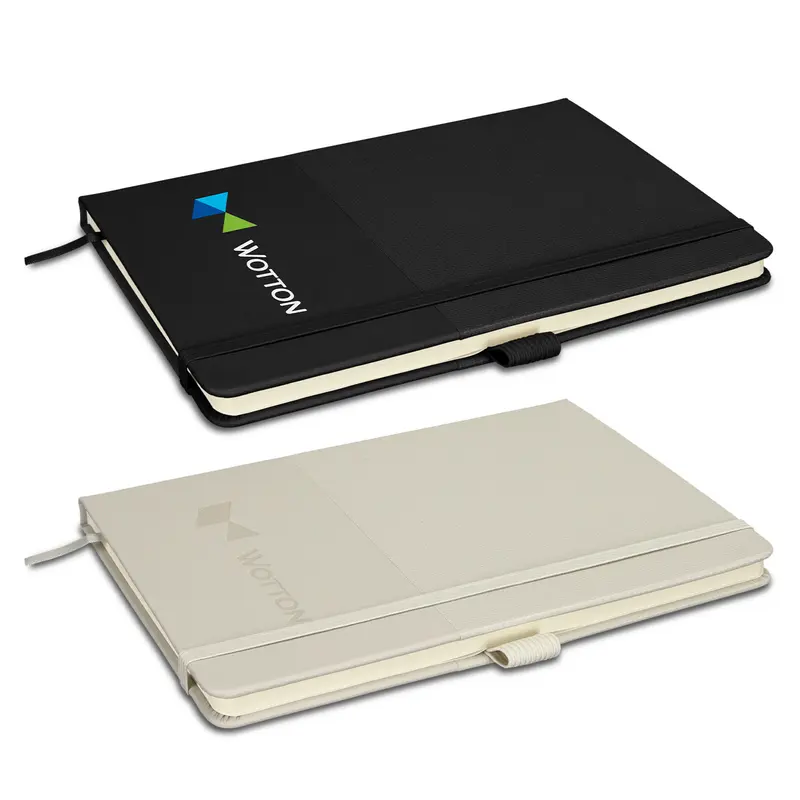 Harvard Recycled Notebook – Notebooks – available in beige, black colours