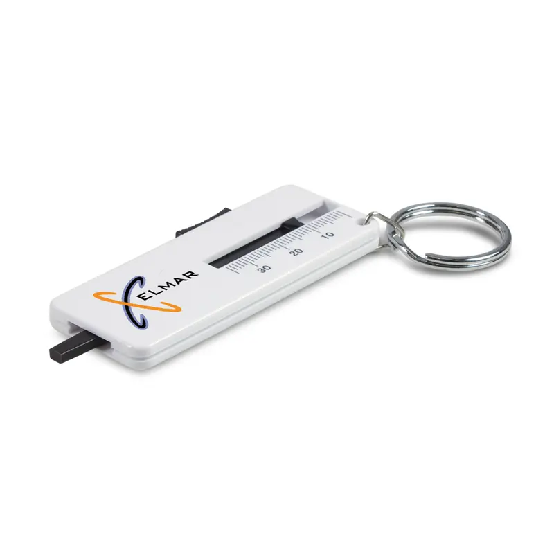 Tyre Tread Key Ring – Multi Tools – available in white colour