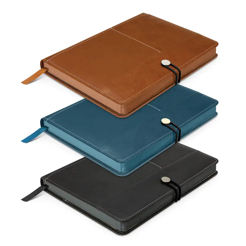 Melrose Notebook – Notebooks – available in black, blue, brown colours