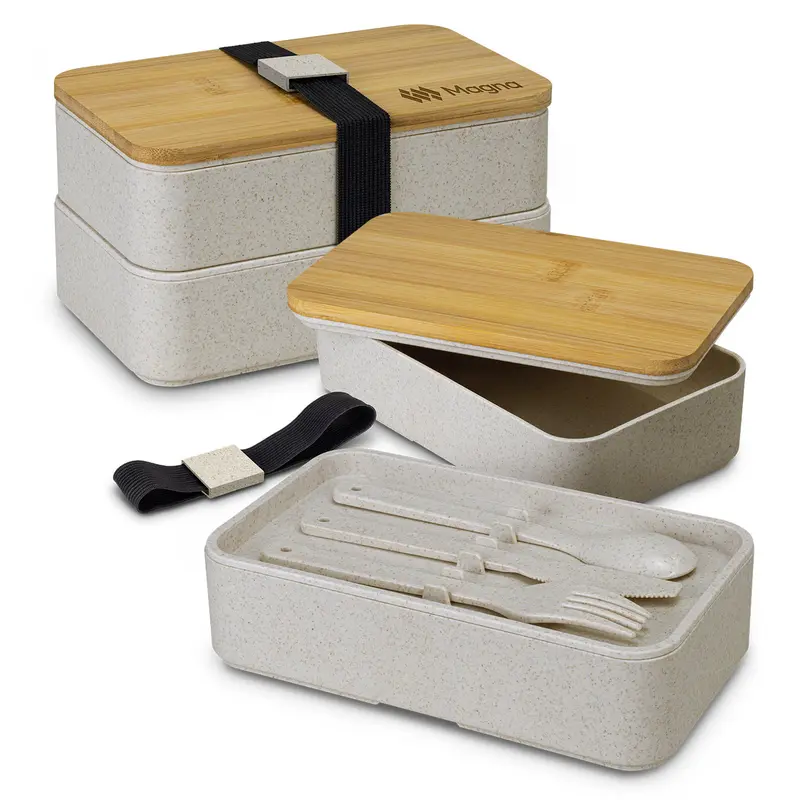 Stackable Lunch Box – Kitchenware – available in beige colour