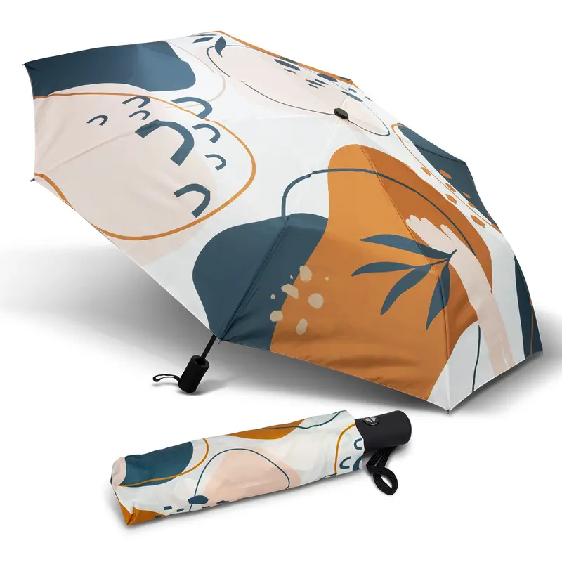 Full Colour Compact Umbrella – Umbrellas – available in white colour