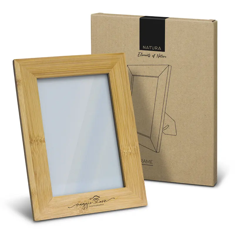 NATURA Bamboo Photo Frame – Kitchenware – available in beige colour