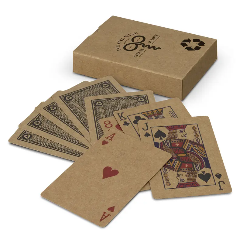 Kraft Playing Cards – Games – available in beige colour
