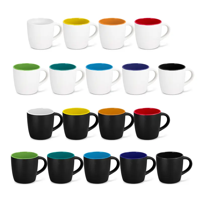 Mocha Coffee Mug - Two-Tone – Mugs – available in black, white colours