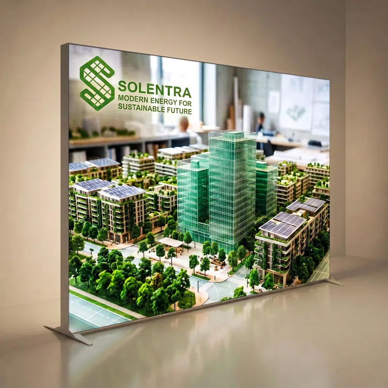 Lightbox Display Wall – Banners – available in white colour