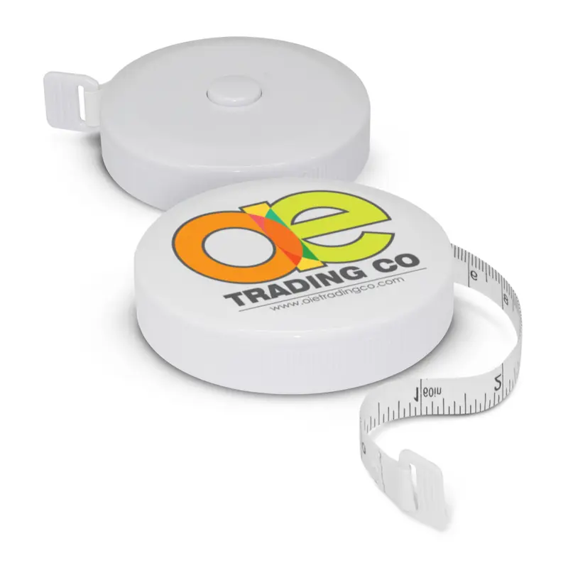 Round Tape Measure – Multi Tools – available in white colour