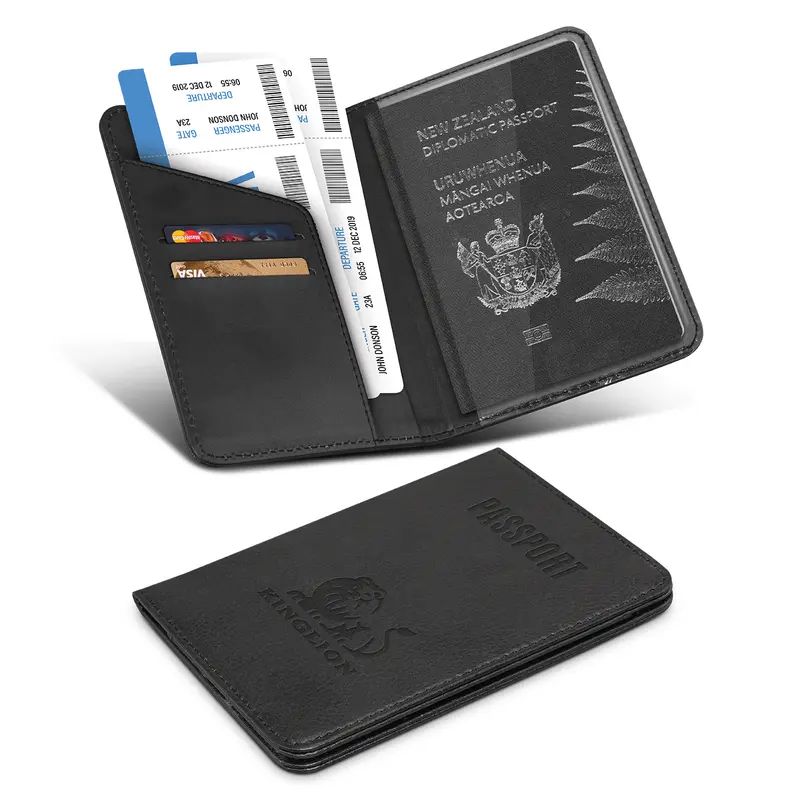 Explorer Passport Wallet – Misc Outdoors – available in black colour