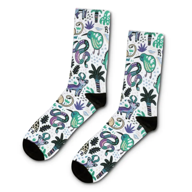Mojo Crew Sock – Socks – available in white colour