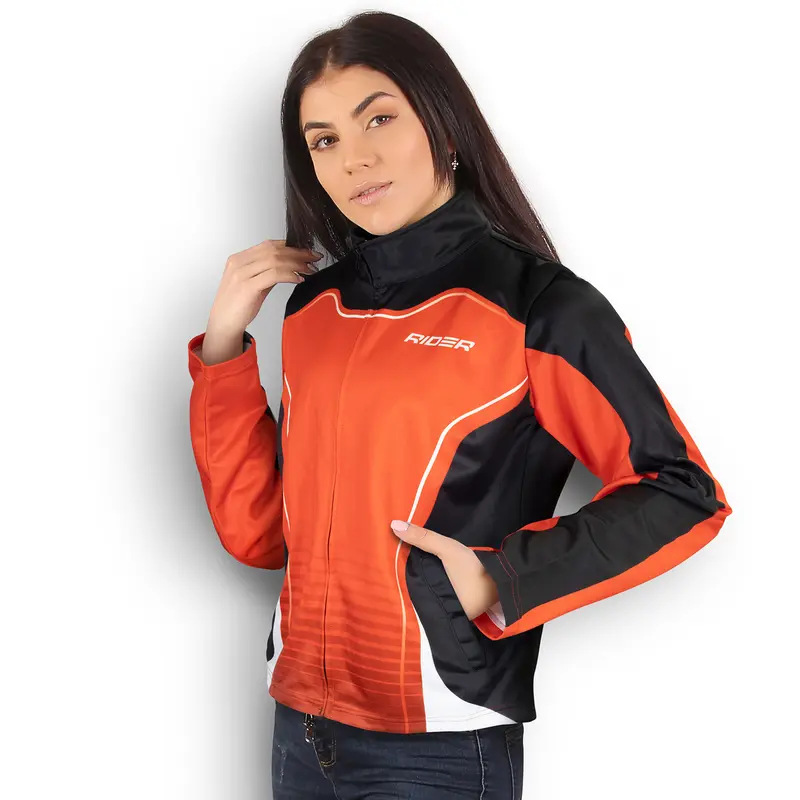 Custom Womens Sports Jacket – Misc Clothing – available in white colour