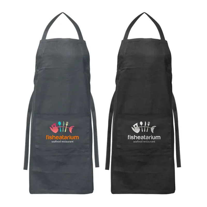 Savoy Bib Apron – Aprons – available in black, grey colours