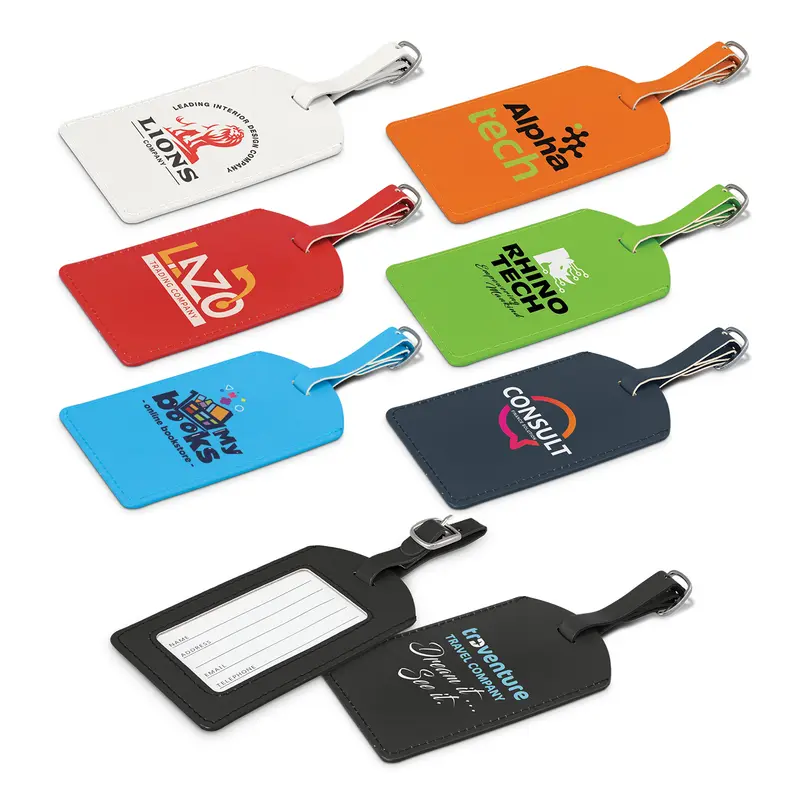 Aero Luggage Tag – Misc Outdoors – available in black, blue, green, orange colours and 2 more