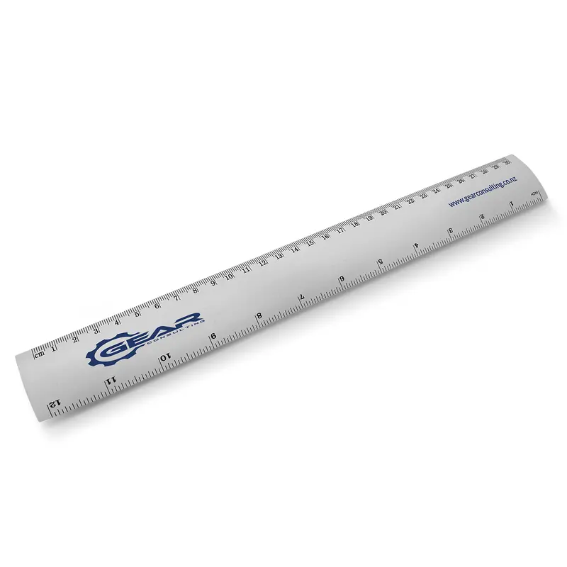 Metal Ruler - 30cm – Rulers – available in silver colour