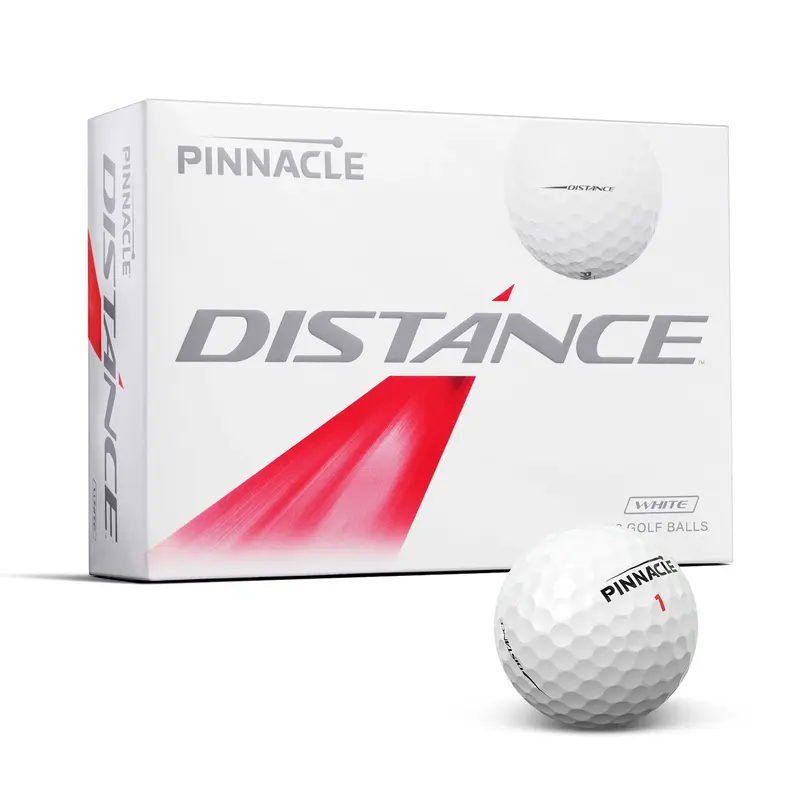 Pinnacle Distance Golf Ball – Golf Accessories – available in white colour