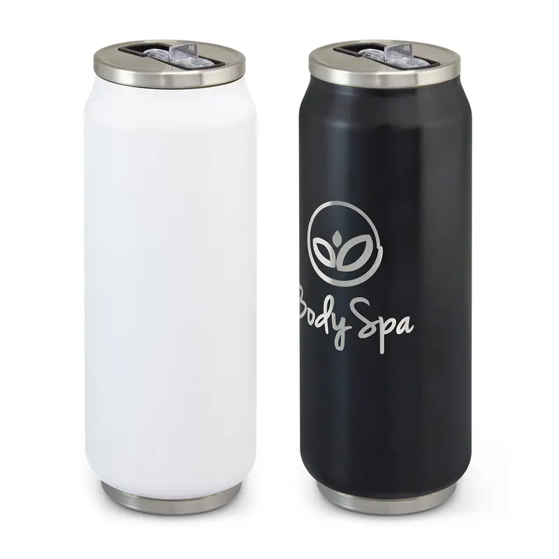 Canister Vacuum Bottle – Drink Bottles – available in black, white colours