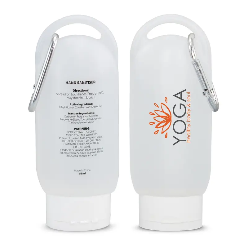 Gel Hand Sanitiser 55ml – Hand Sanitisers – available in white colour