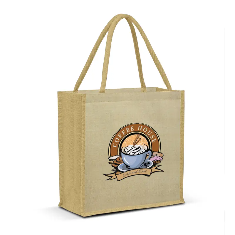 Monza Juco Tote Bag – Tote Bags – available in beige colour