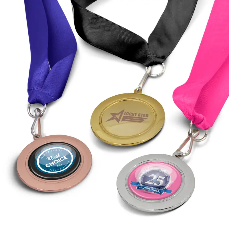 Podium Medal - 50mm – Sports Gear – available in gold, silver colours