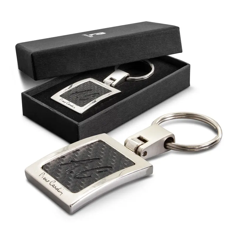 Pierre Cardin Avant-Garde Key Ring – Keyrings – available in silver colour