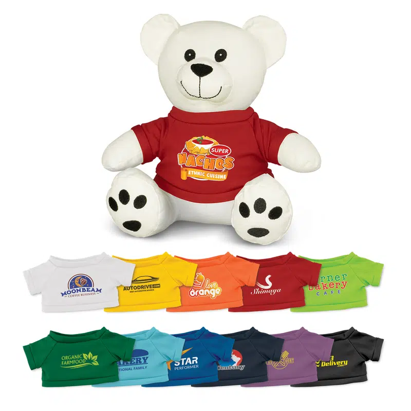 Cotton Bear Plush Toy – Soft Toys – available in white colour
