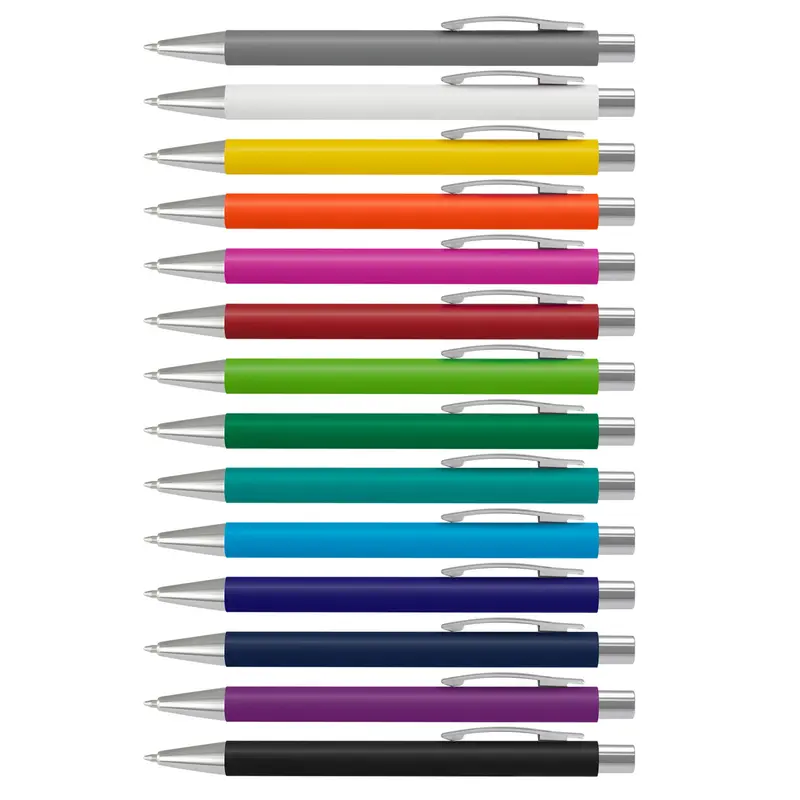 Lancer Matte Finish Pen – Plastic Pens – available in black, blue, green, grey colours and 6 more