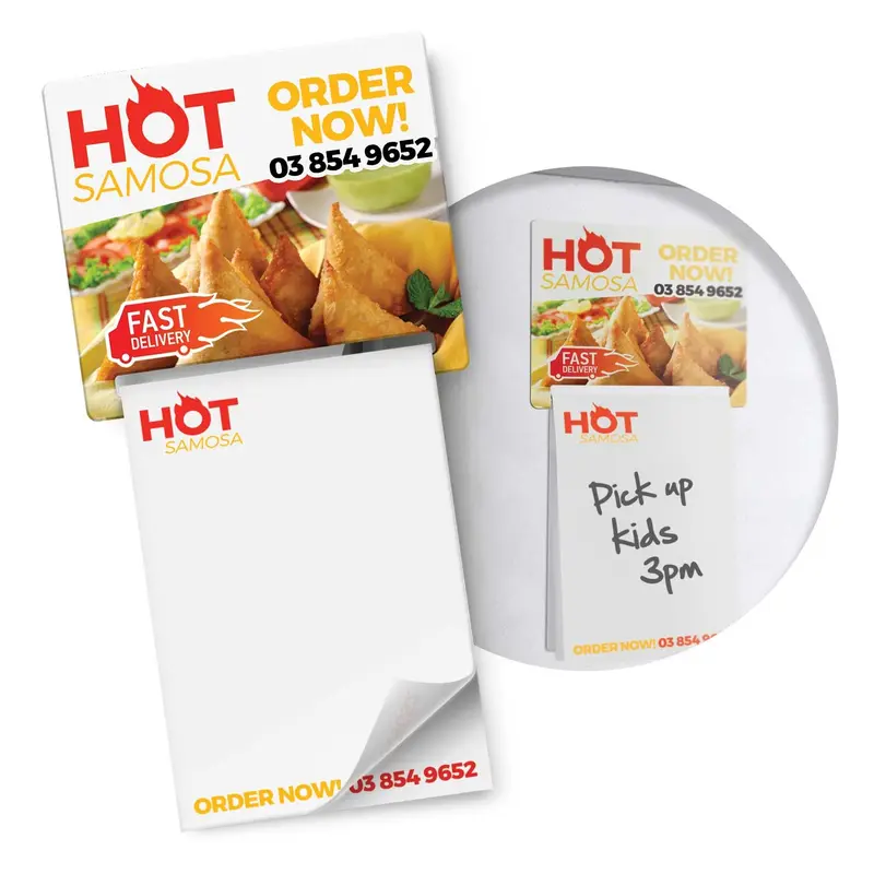 Magnetic Memo Pad A7 - Full Colour – Pads & Planners – available in white colour