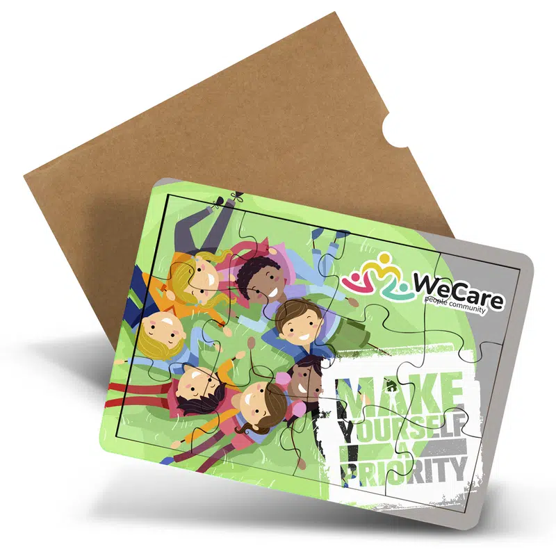 Wooden 12 Piece Puzzle – Games – available in beige colour