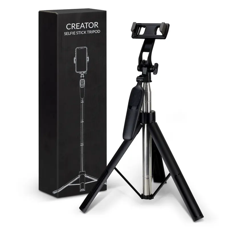 Creator Selfie Stick Tripod – Tech Accessories – available in black colour
