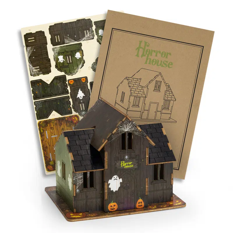 BRANDCRAFT House Wooden Model – Games – available in beige colour
