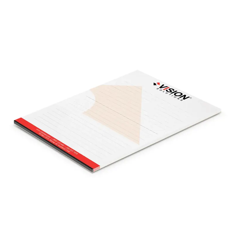 A6 Note Pad - 25 Leaves – Pads & Planners – available in white colour