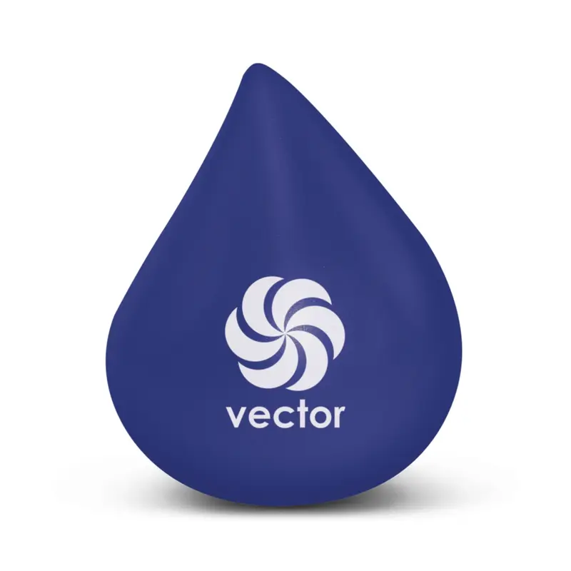 Stress Water Drop – Stress Shapes – available in blue colour