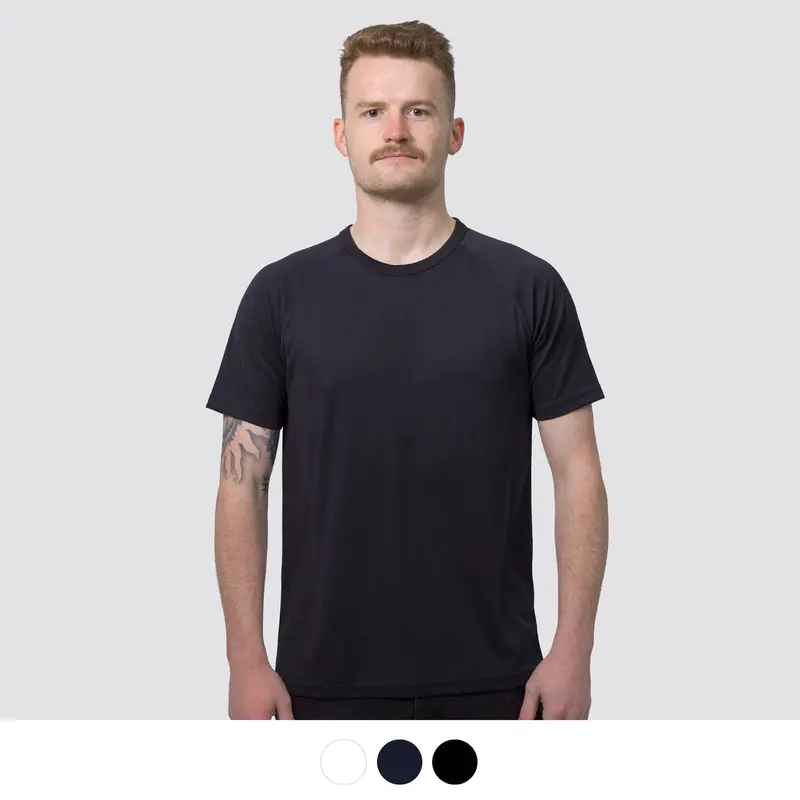 TRENDSWEAR Agility Mens Sports T-Shirt – T Shirts – available in black, blue, white colours