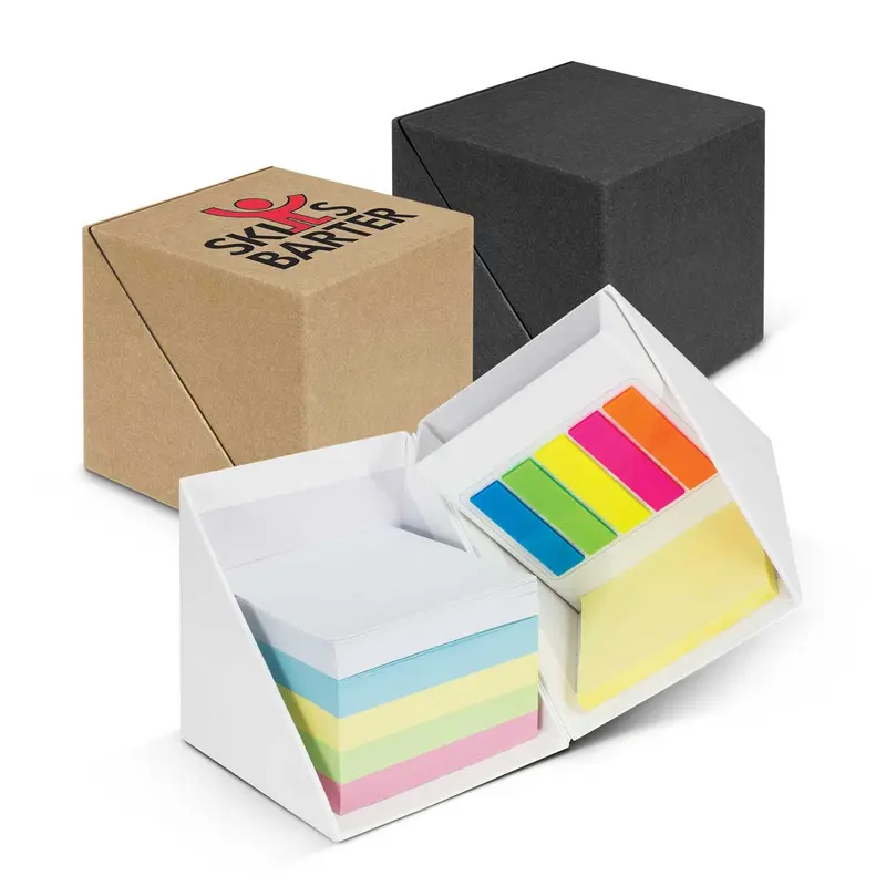 Desk Cube – Sticky Notes – available in beige, black, white colours
