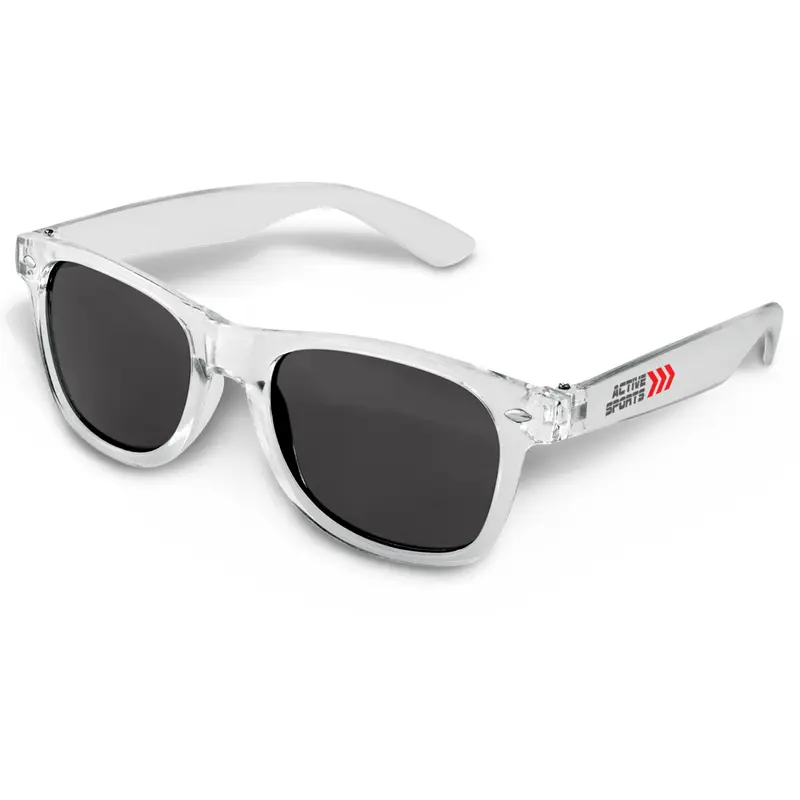Malibu Premium Sunglasses - Translucent – Sunglasses – available in white colour