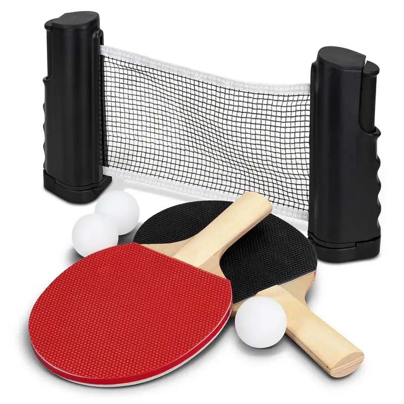 Portable Table Tennis Set – Games – available in black colour