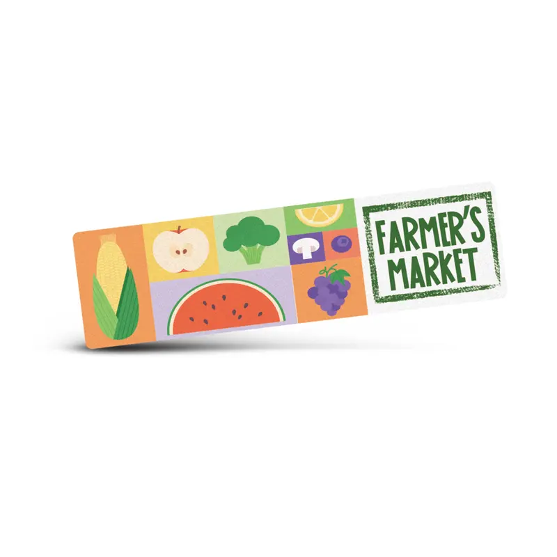 AD Labels 90 x 25mm – Ad Labels – available in white colour