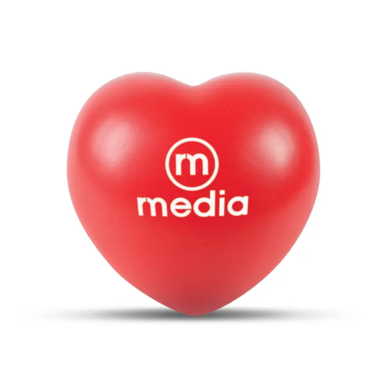 Stress Heart – Stress Shapes – available in red colour