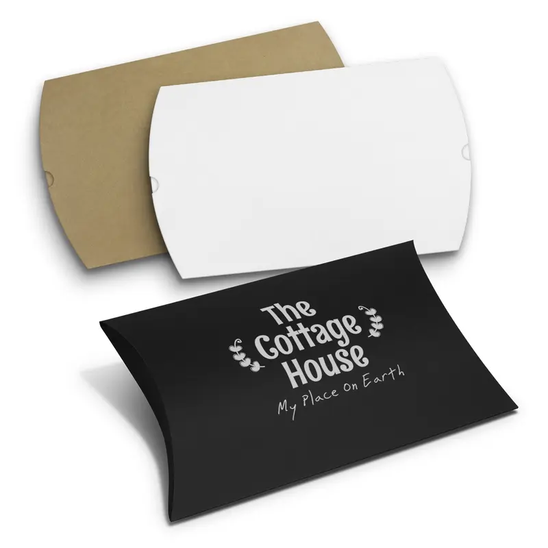 Pillow Box - Extra Large – Misc Print – available in beige, black, white colours