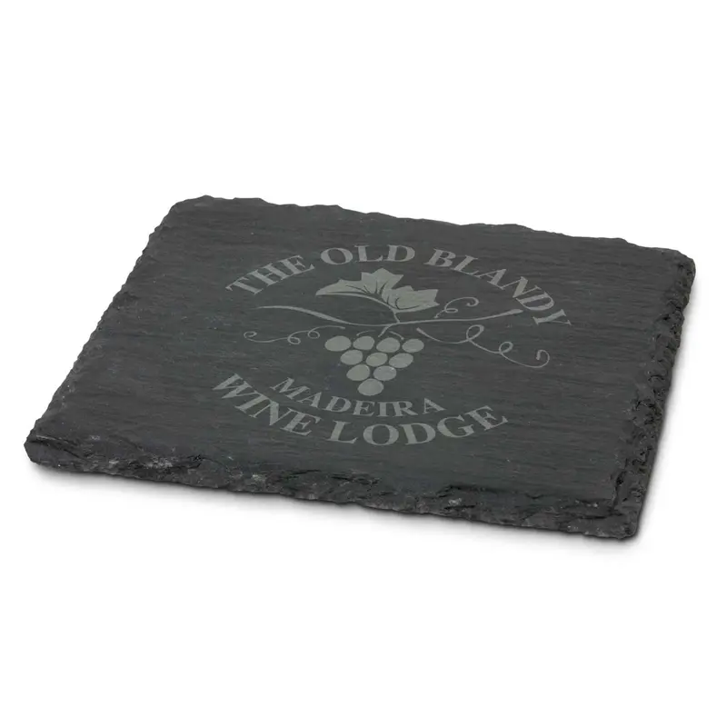 Slate Coaster - Single – Coasters – available in grey colour