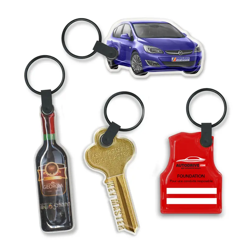 Star Flex Key Ring – Keyrings – available in multi colour