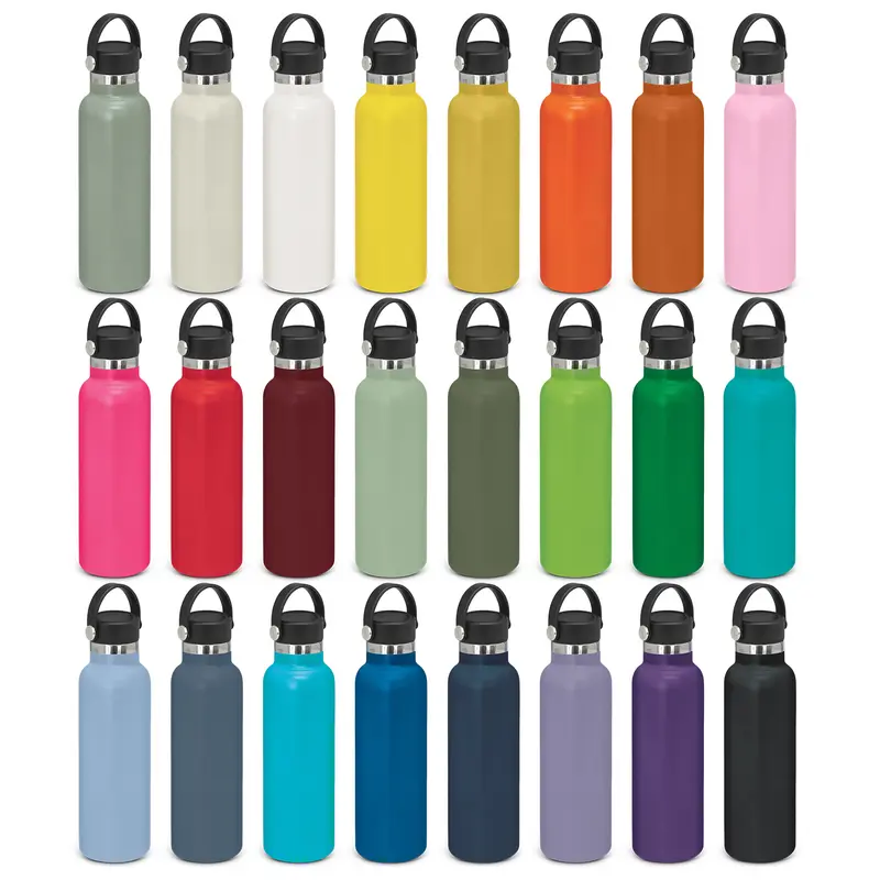 Nomad Vacuum Bottle - Carry Lid – Drink Bottles – available in beige, black, blue, green colours and 7 more