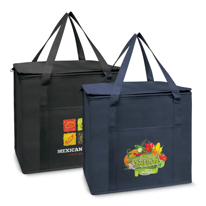 Sierra Shopping Cooler – Cooler Bags – available in black, blue colours
